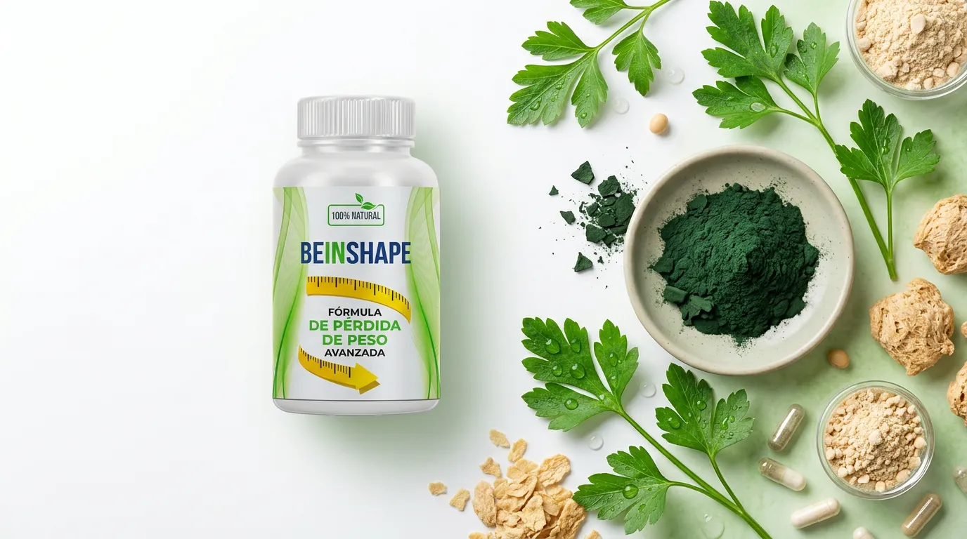 Cápsulas BeInShape con ingredientes vegetales
