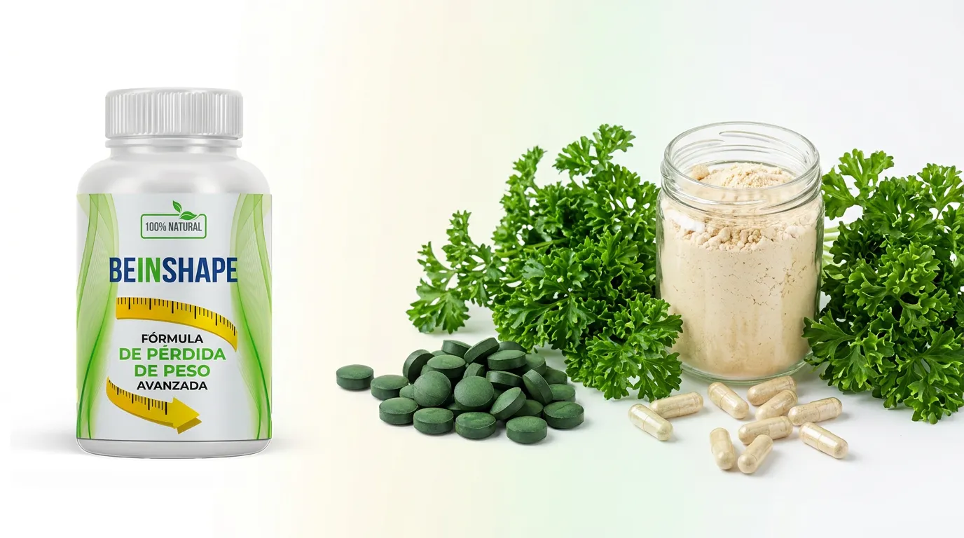 Ingredientes vegetales de la fórmula BeInShape